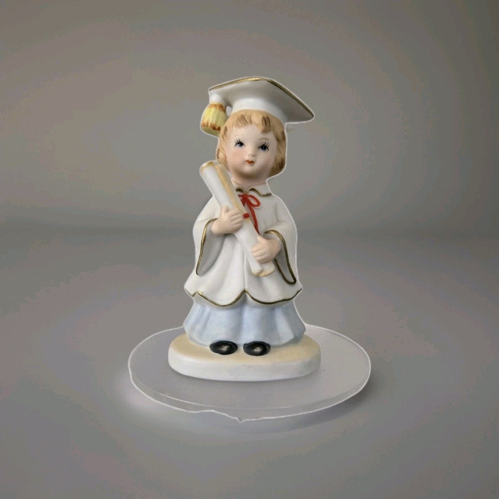 Lefton Girl Graduate Figurine Or Cake Topper‎ Graduation Gift